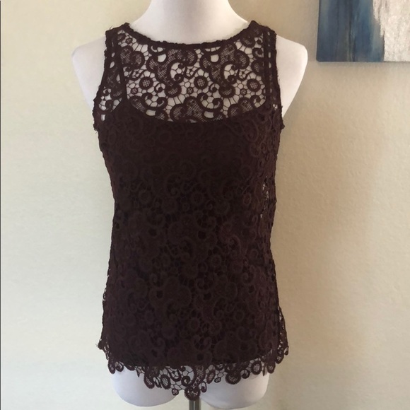 White House Black Market Tops - NWOT WHBM Lace Top